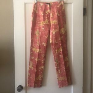 J McLaughlin Toile Linen Pant